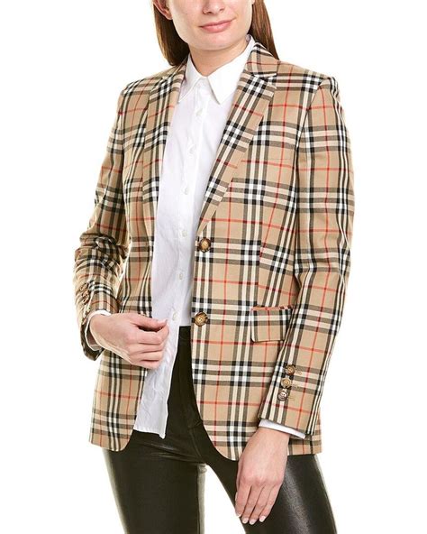 burberry vintage blazer|Burberry blazer for women.